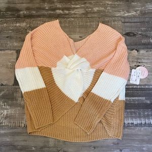 brand new knit sweater